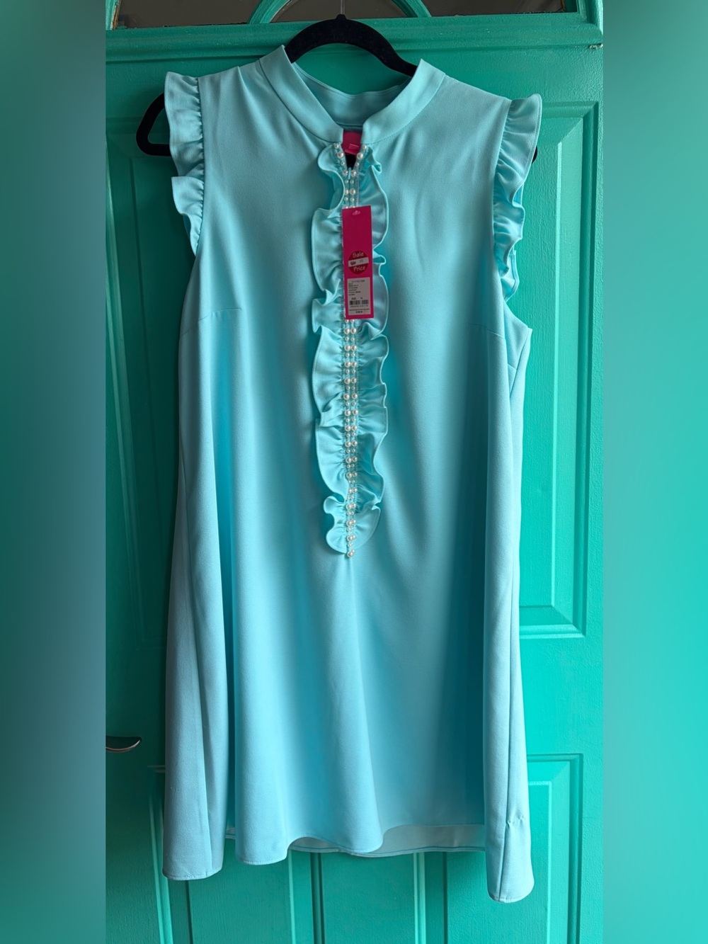NWT Lilly Pulitzer Adalee Shift - Blue Ibiza - 14 see description